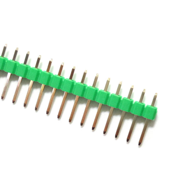 (PP-A047) 녹색 핀헤더 1열40핀 핀길이11.6mm -10EA