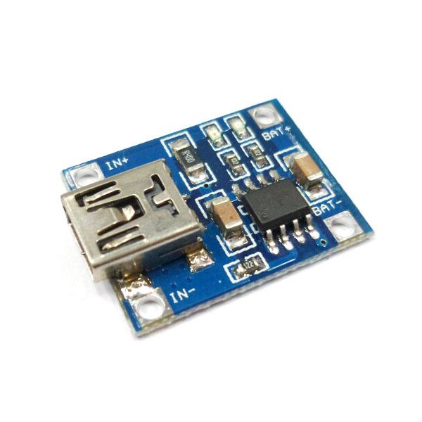 (PP-A115)TP4056 5V 1A 리튬배터리 충전모듈 Mini USB