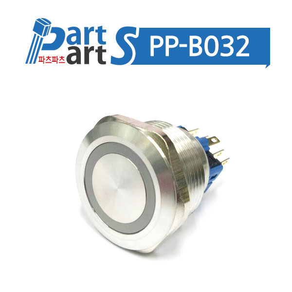 (PP-B032) 28파이 LED 푸쉬버튼 스위치 GQ28-11E/24V